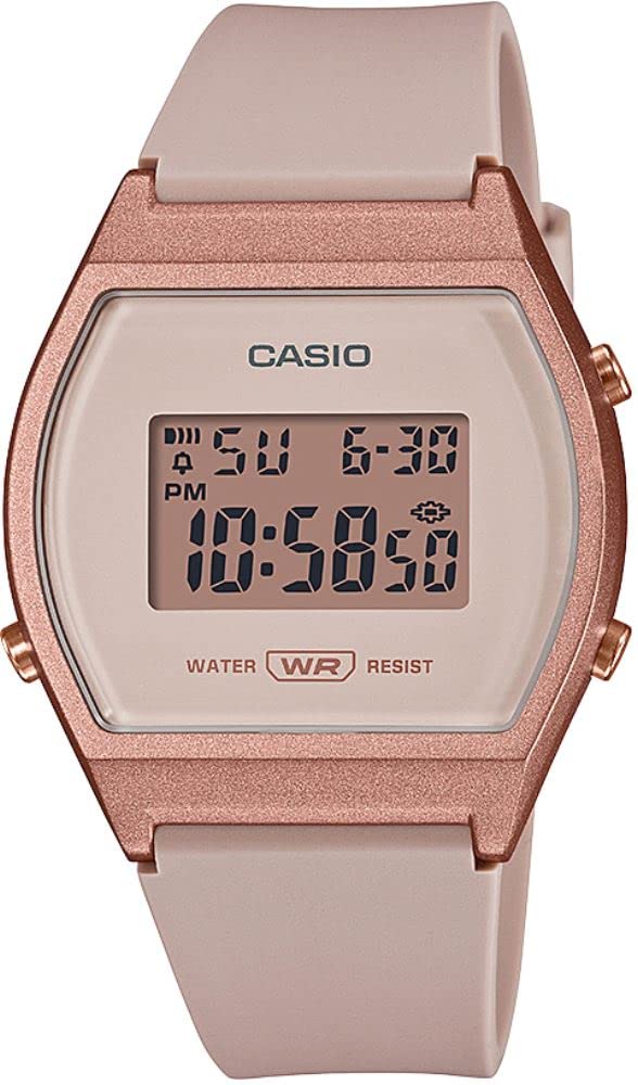 Casio LW-204-4ADF Armbanduhr, Rosegold, Standard, Rosegold, Standart, Aufhänger
