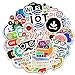 GoodFaith Adesivi per programmazione linguaggio adesivo Internet HTML software per Geek Hacker sviluppatori fai da te, laptop, telefono, auto, bicicletta, moto, 50 pezzi