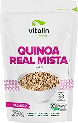 Vitalin Quinoa Real Mista Grãos Orgânica Sem Glúten 250G