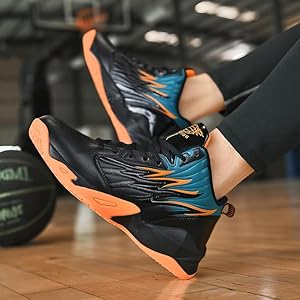 Amazon | [LUUSMM] バスケットシューズ メンズ バッシュ