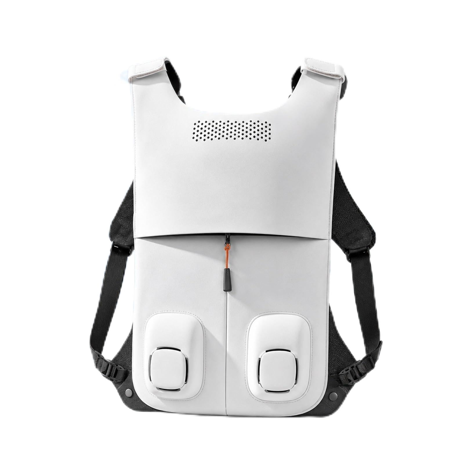 Gilet Rinfrescante Con Ventole Flessibili, Giacca Climatizzata | Con Doppio Modulo Di Raffreddamento A Semiconduttore, Tracolla Rimovibile Per Cambiare Modalità Liberamente