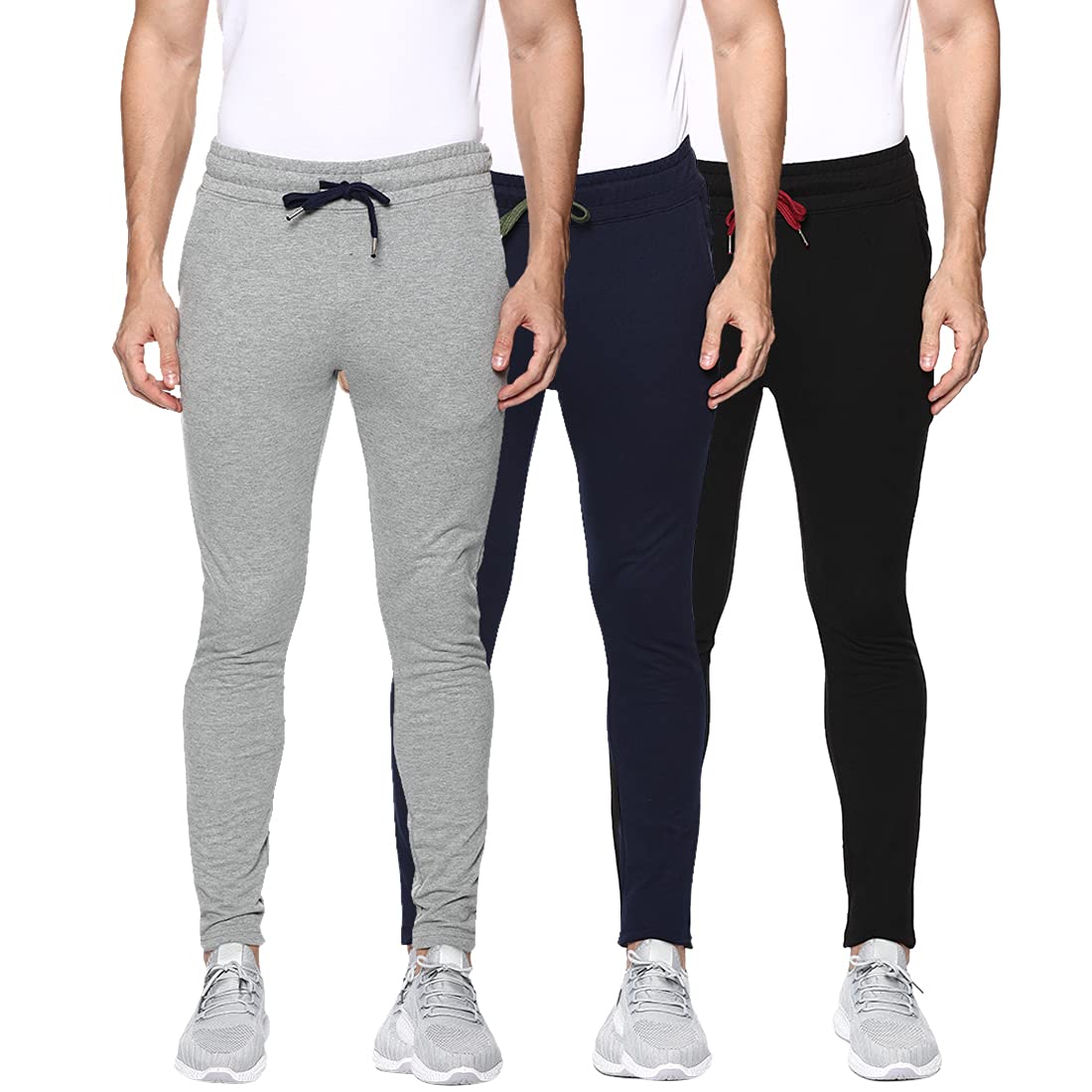 OOBANIMen's Regular Fit Jogger (Pack of 3)