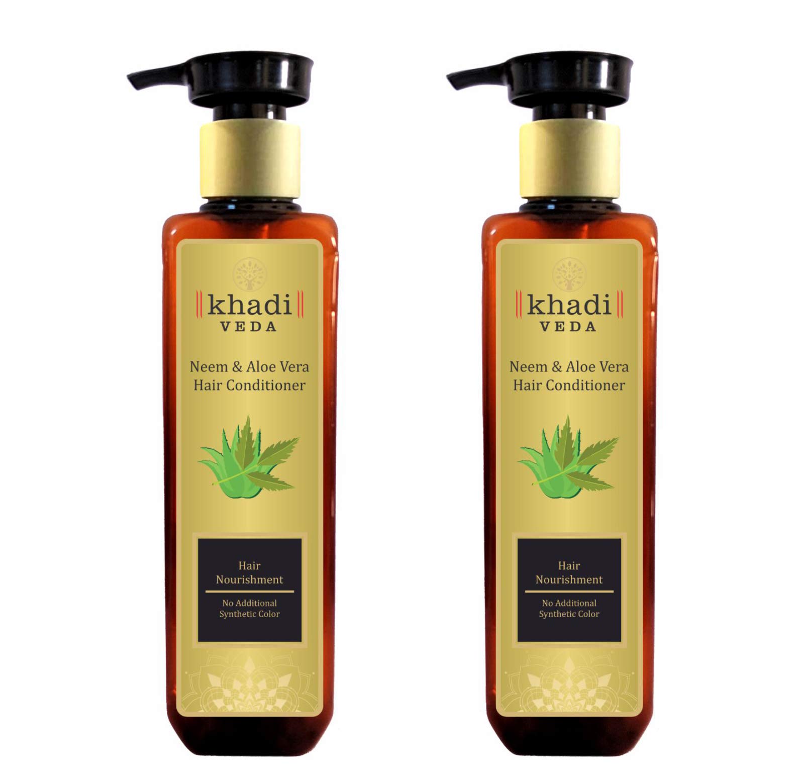 khadi VEDANeem & Aloe Vera Hair Conditioner 200Ml Each (Pack Of 2)