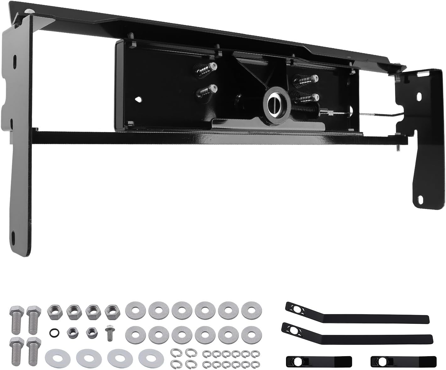 Gooseneck Hitch Prep Package for Chevrolet Silverado 2500/3500 GMC Sierra 2500/3500 2011-2015 Carbon Steel Powder Coated 30000 LBS Capacity