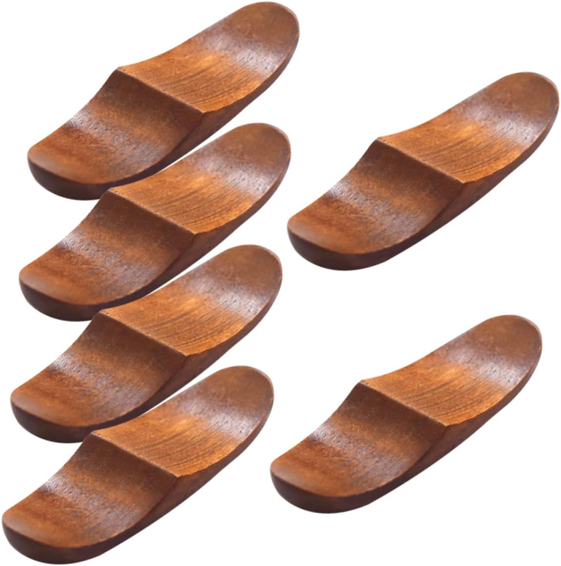 30pcs Wooden Chopstick Rest Natural Holder for Dining Table Decor Easy to Clean and Store Rustic and Modern Tableware Accessories