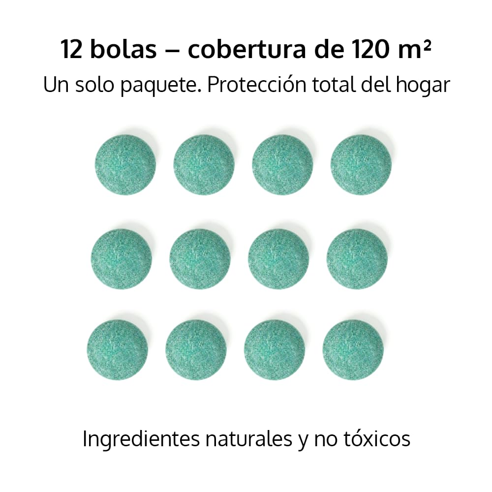 Ahuyentador de Ratas – Control de plagas Humano a Base de Plantas con 90 días de protección para Uso en Interiores y Exteriores – Activado con aceites de Menta, limón y Jengibre (12 Piezas)