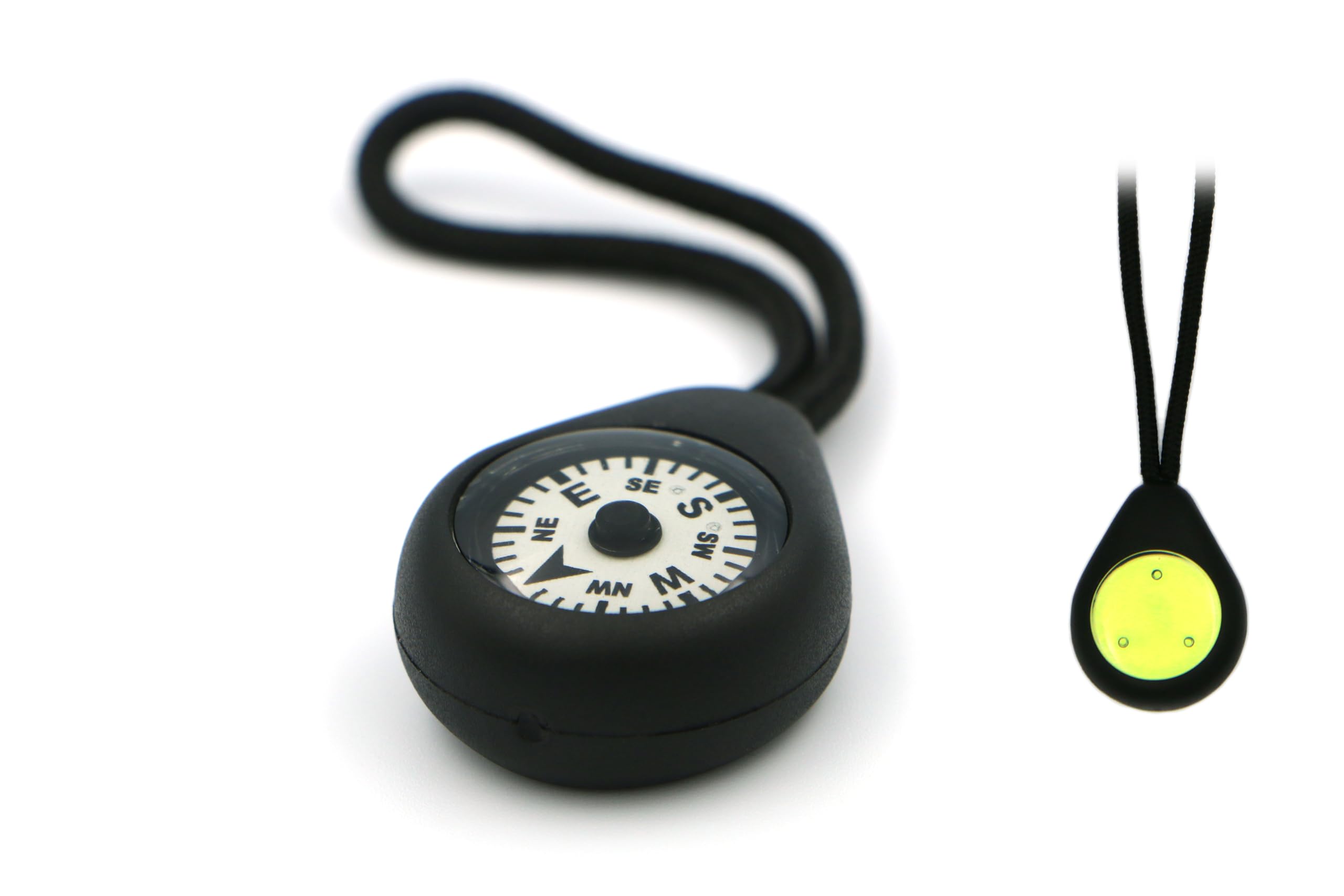 NV-20K Pocket/Zip Compass - Rugged, reliable and versatile navigation aid with precision luminous dial and photoluminescent lamp. UK-made.
