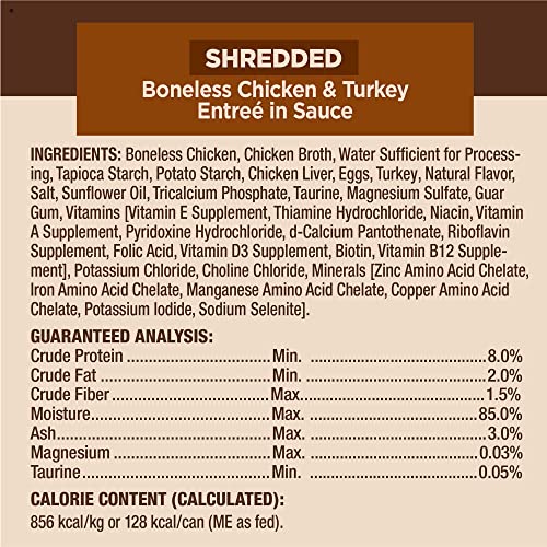 Wellness CORE Signature Selects Variety Pack Adult Canned Wet Cat Food, Natural, Protein Rich, Grain Free, Poultry Recipes, 5.3 oz, Pack of 12 Cans - image 9
