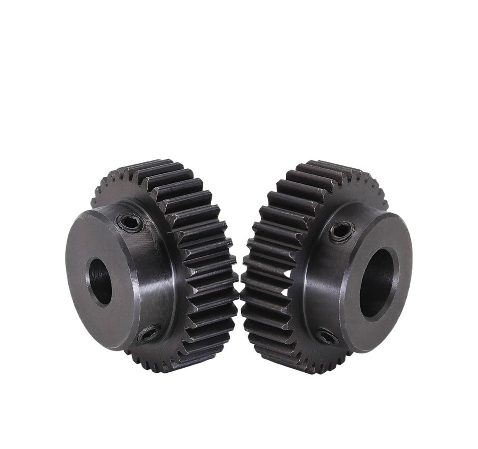 Bevel Gear Pinion Hardware Mechanical 1pcs Module 1 Motor Gear 1M-36T/37T/38T/39 Teeth Carbon Steel Spur Gear Bore Size 8mm(36 Teeth)