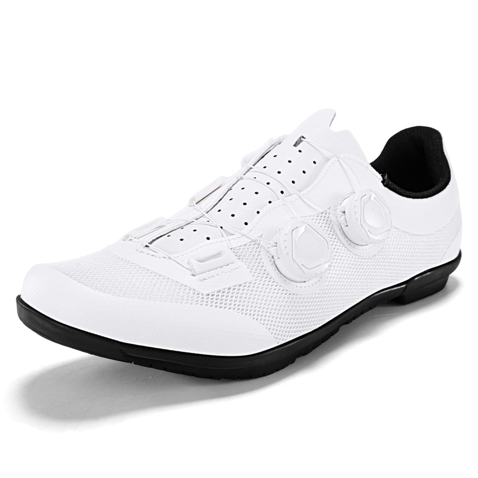 JiuQing Zapatillas Ciclismo Unisex Sin Bloqueo Zapatos Bici Pedales Planos