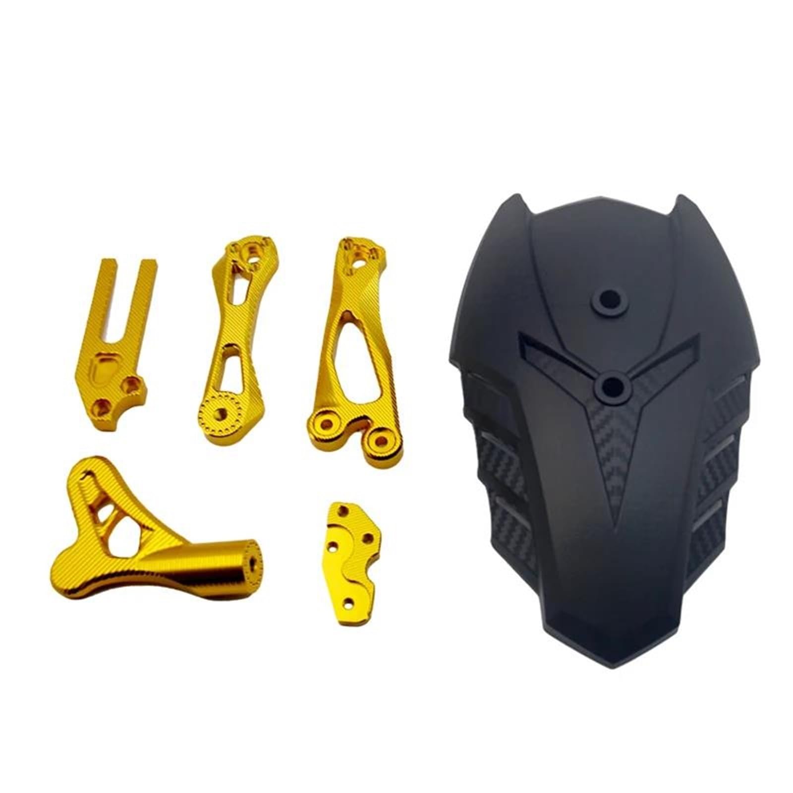 Parafango Moto Universale | Sostituzione Diretta Del Parafango Posteriore Del Motociclo Installazione Semplice HIOPILKIKG