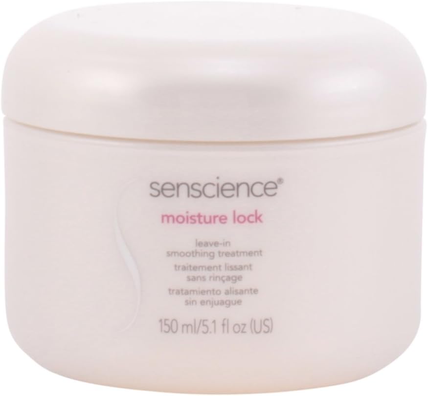 Senscience Moisture Lock Leave-in Smoothing Treatment 901405, 5.1 Ounce