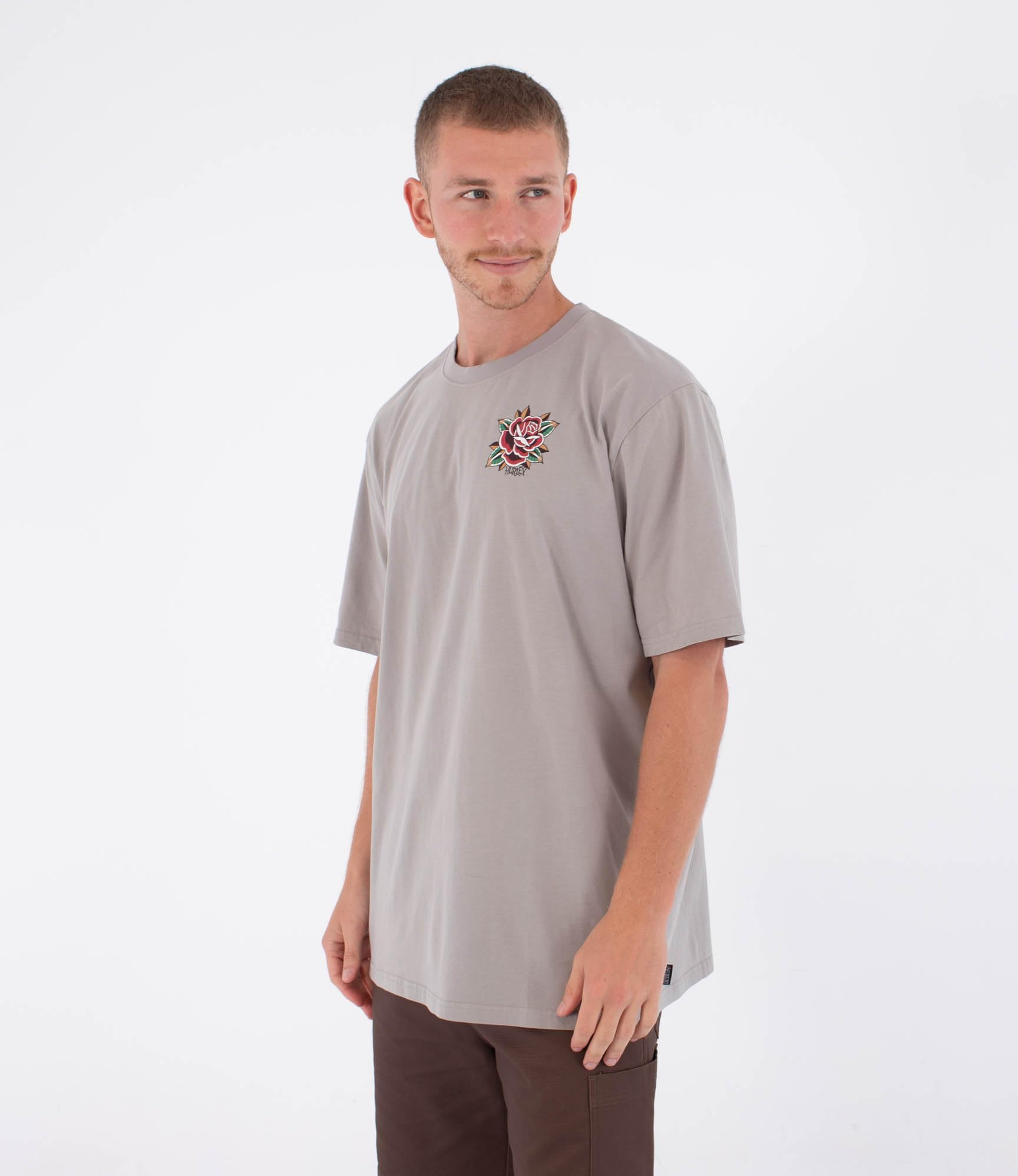 Hurley T-Shirt Short Sleeve Men - Tattoo Trudy Tiger T-Shirt Uomo