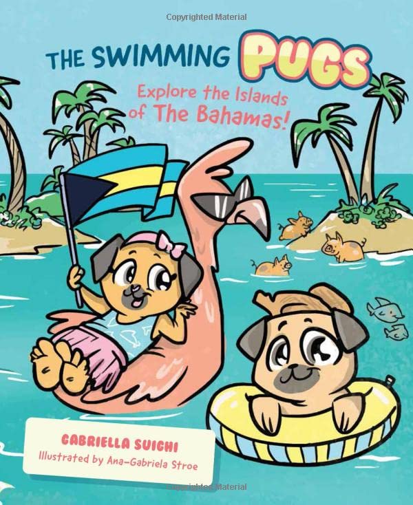 The Swimming Pugs: Explore the Islands of The Bahamas!