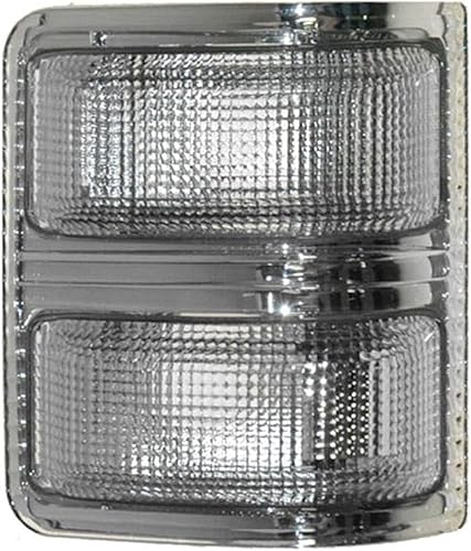 Miniatura 3 de Espejo de remolque Luz de señal de giro Lente LH Ahumado RH Par Set para 99-12 Ford Truck