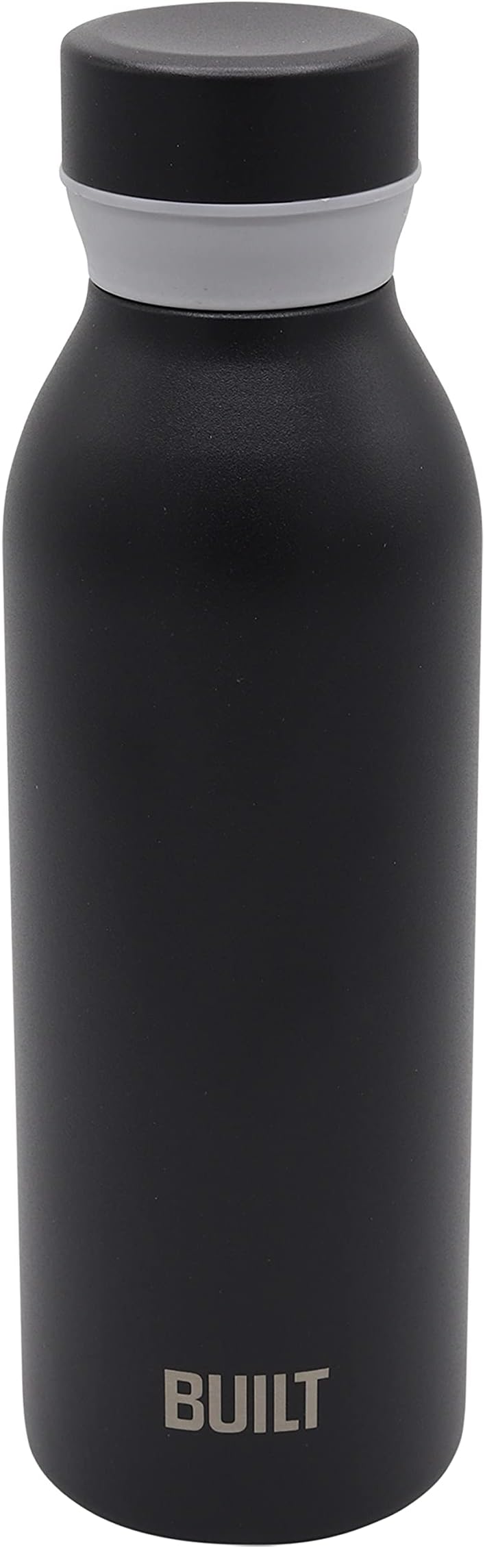 Built5286286 Cascade Water Bottle, 18 ounces, Black