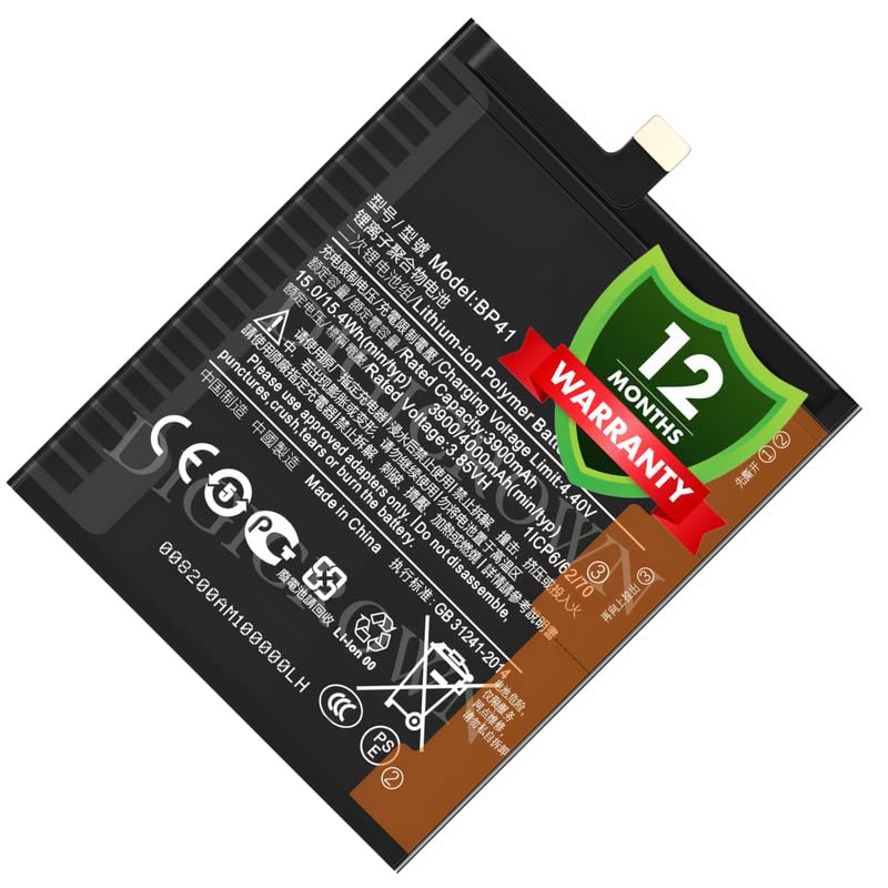 Image of Original BP41 Battery Compatible for Xiaomi Redmi K20 | Xiaomi Mi 9T - (4000mAh) - 1 Year Warranty DF7