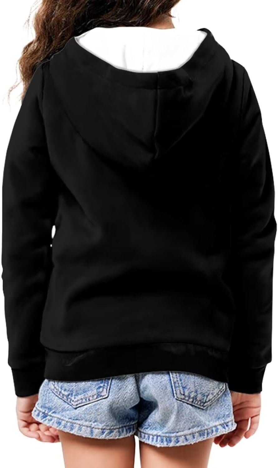 DISNIMO Kids Girls Full Zip Hoodie Sweatshirt Jacket Long Sleeve Casual Coat Top 6-16 Years - Image 2