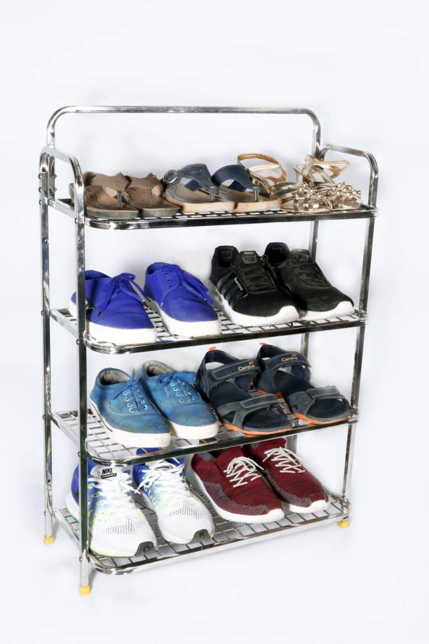 DHSVS Stainless Steel Shoe Rack, Shoe Stand, Multipurpose Stand, Books Stand (24 X 30 Inch) Wt-4.5kg (B08HQVFXDH) Amazon Price History, Amazon Price Tracker