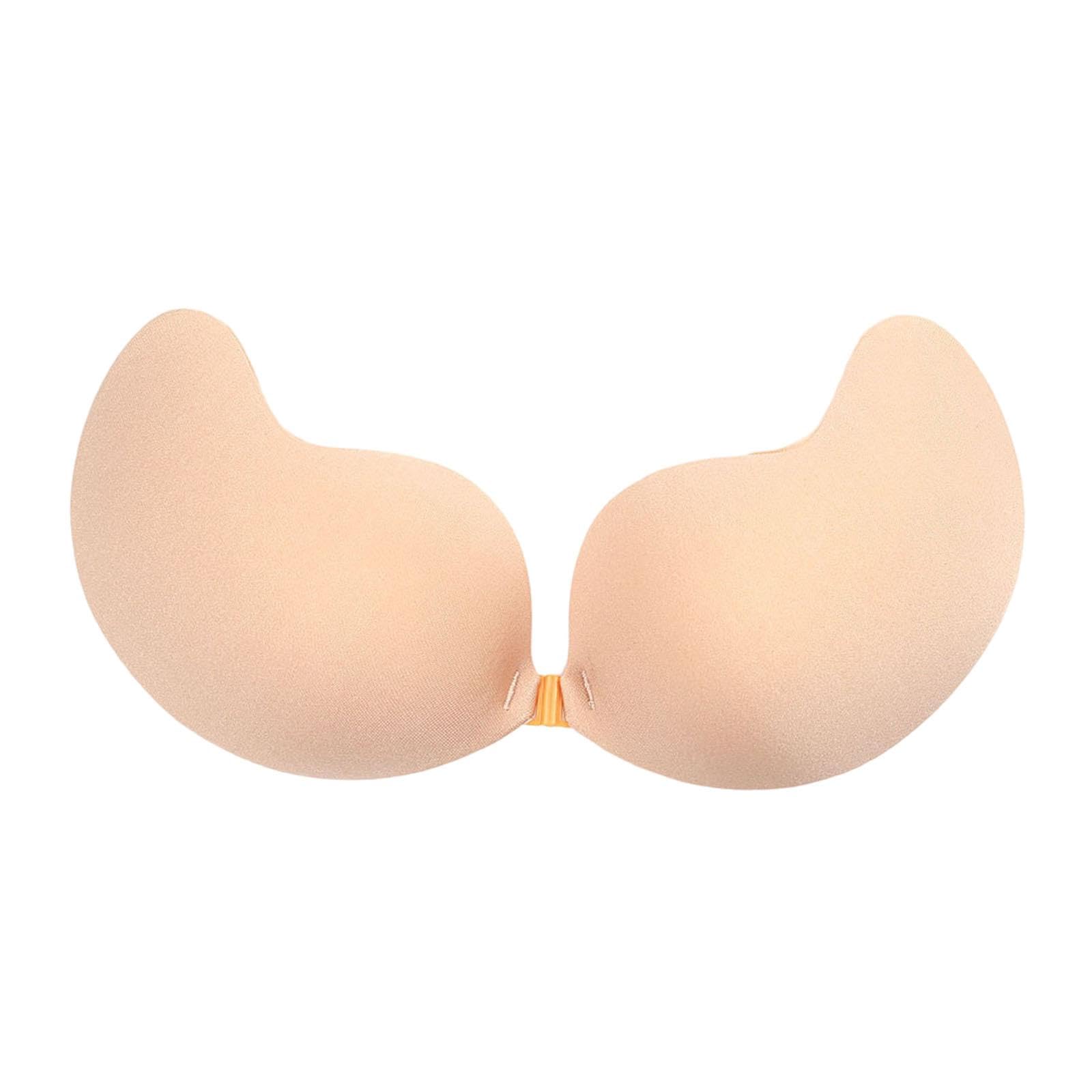 bnf Backless Sticky Bra Women Push up Silicone Bra for All Backless Dress Events Beige B-Clothing, Shoes & Accessories - Womens Clothing - Intimates & Sleep - Bras & Bra Sets-picture-15