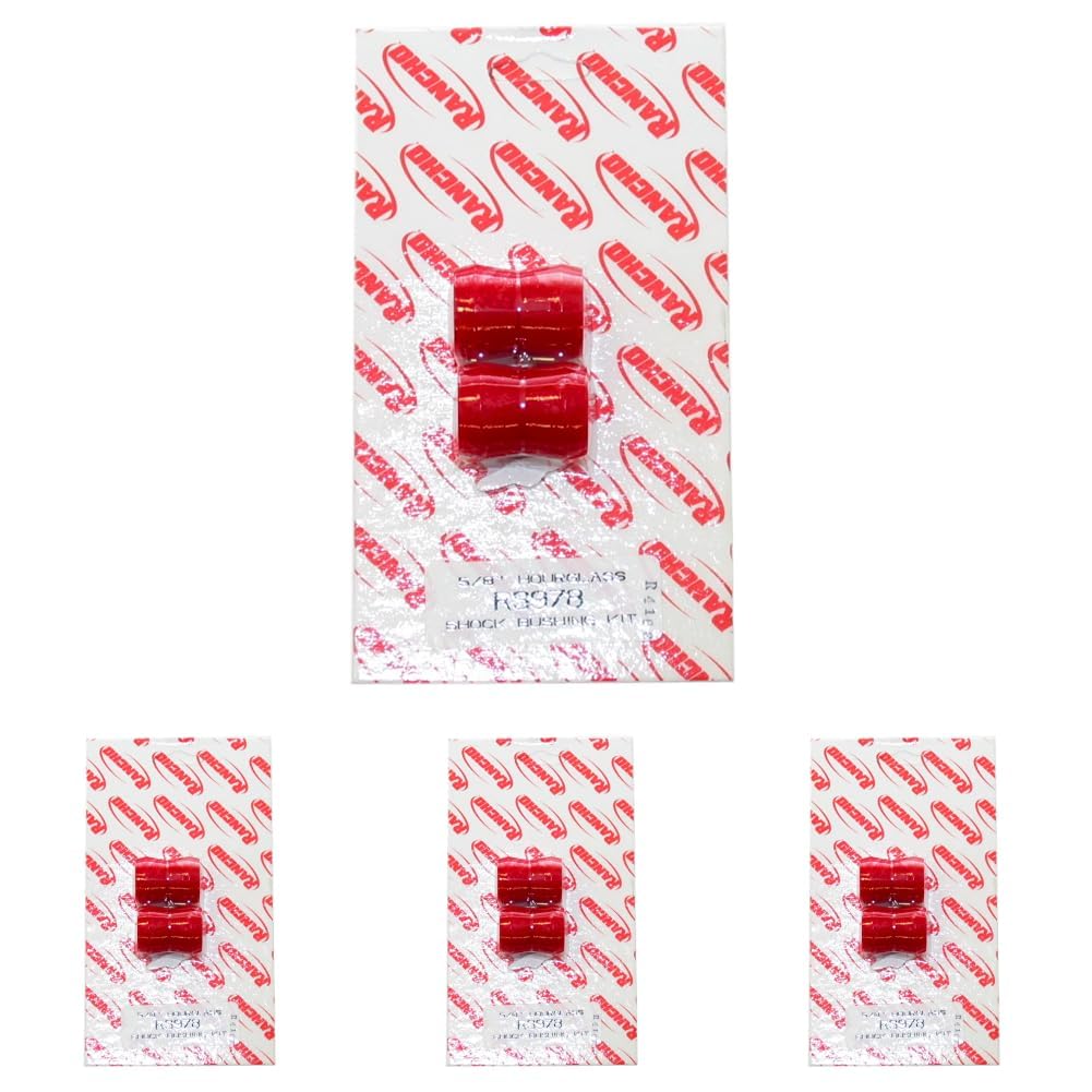 Rancho RS978 Suspension Shock Absorber Bushing Set (Pack of 4)