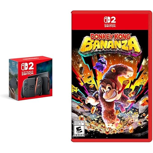 Nintendo Switch 2 System with Donkey Kong Bananza Game Bundle