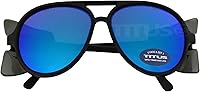 Vista 22 de TITUS G35 Retro Aviator Z87 Gafas de sol de protección ocular con protección lateral para motocicleta y tiro, gafas de seguridad aprobadas DOT ANSI