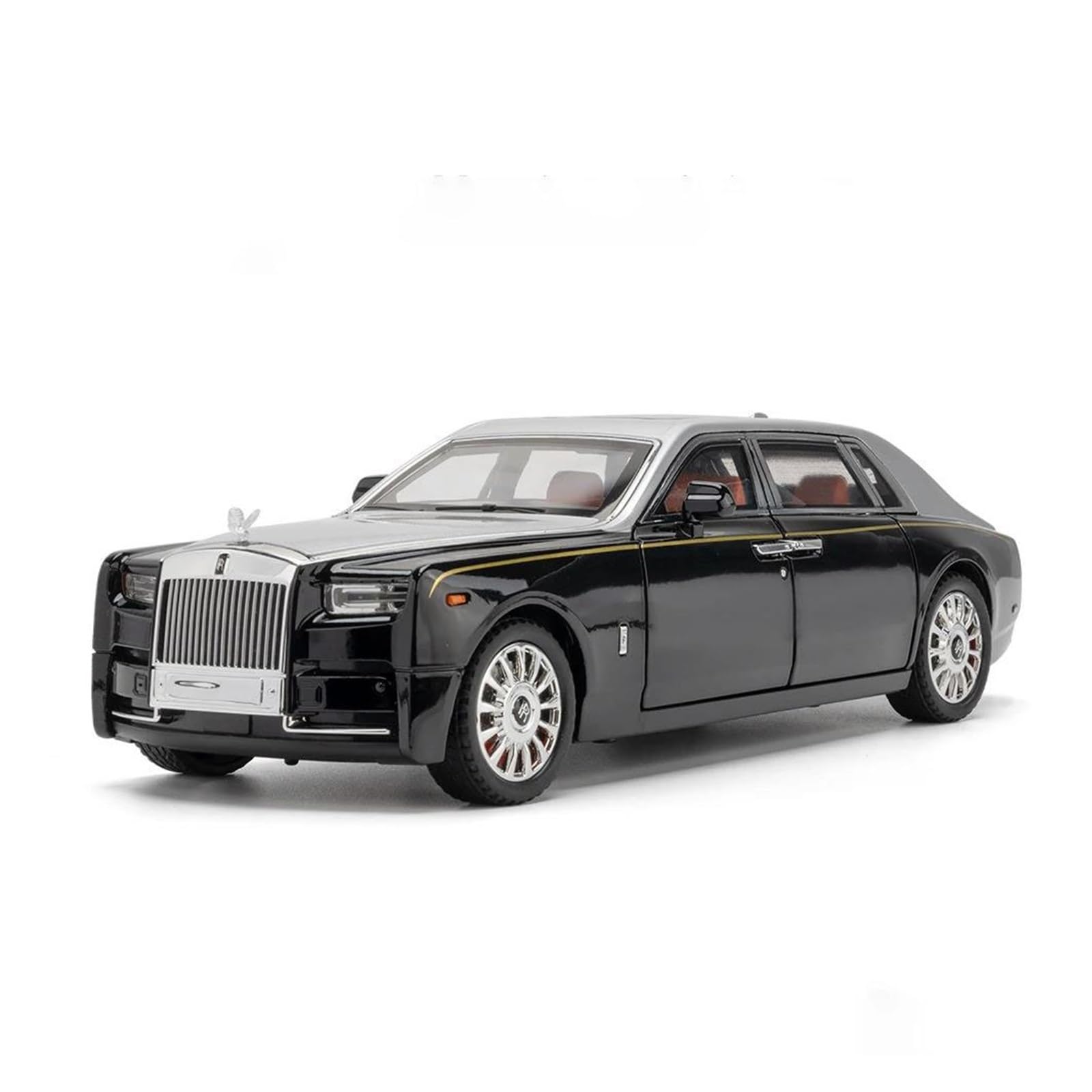 Amazon | 1:18 合金車のダイキャストおもちゃの車のモデル音と光の車の