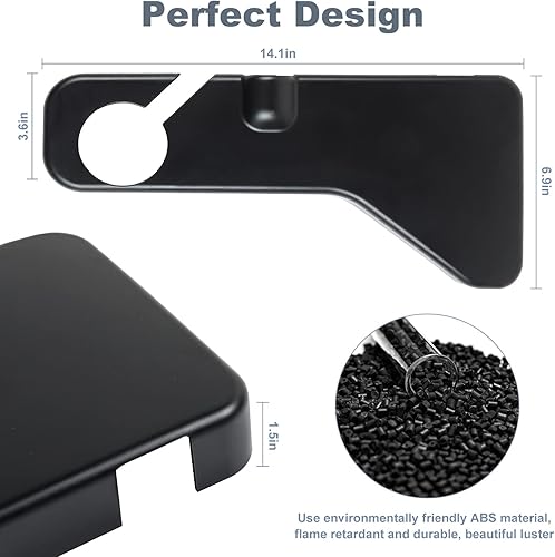 Vista 12 de JWWY Cubierta para compartimento del motor del tanque de refrigerante Challenger para Dodge Challenger Charger Chrysler 300c Accesorios 2011-2025+