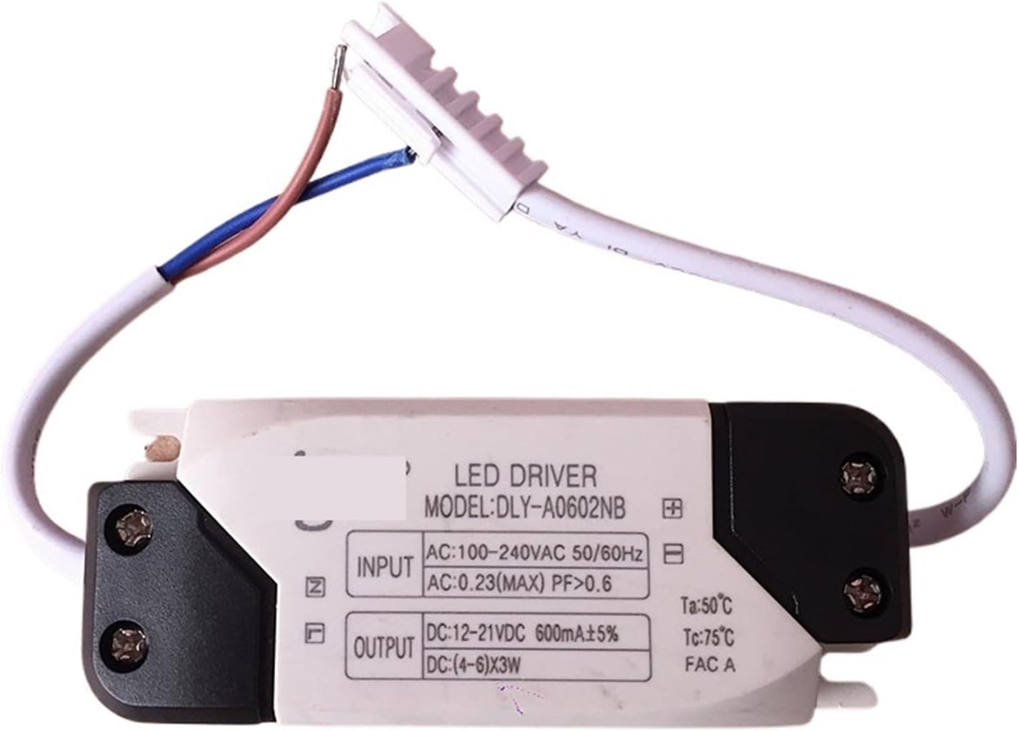 1 Pcs LED Light Driver Driver Power Supply Ceiling Downlight Spotlight Ballast Controller Transformer 3w5w7w9w12w*1W(4-6 * 3 Single Three watt lamp Beads)