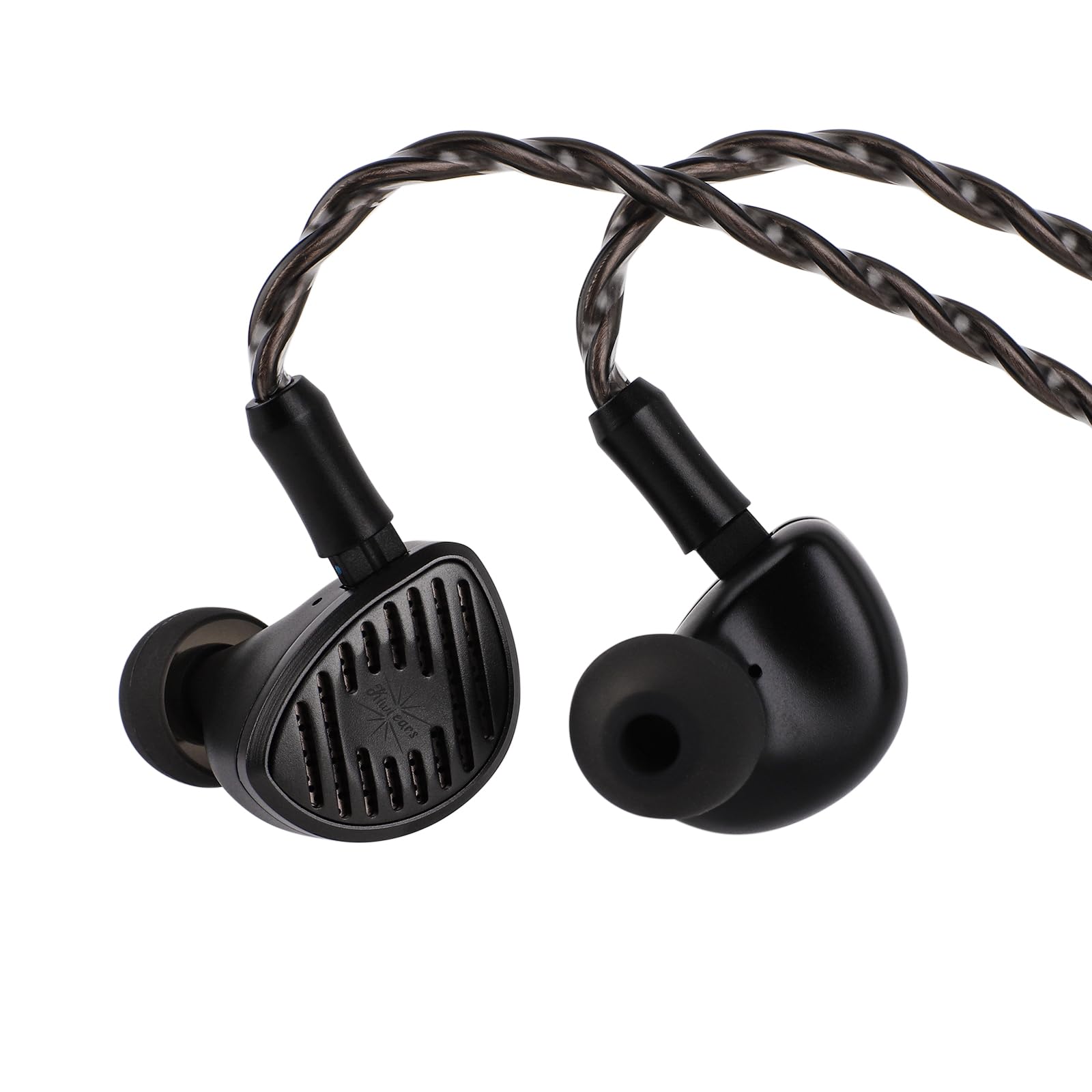 LINSOUL Kiwi Ears Septet 1DD 4BA 1 Planar 1 PZT Quadbrid IEM HiFi Ohrhörer mit 3,5 mm/4,4 mm modulares Kabel