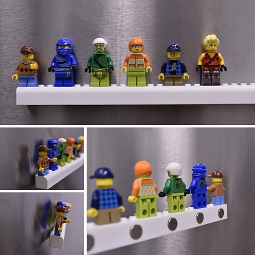 Miniatura 9 de Imán coleccionable para nevera compatible con minifiguras Lego  Muestra figuras en refrigerador o superficies metálicas  Fabricado en Estados Unidos