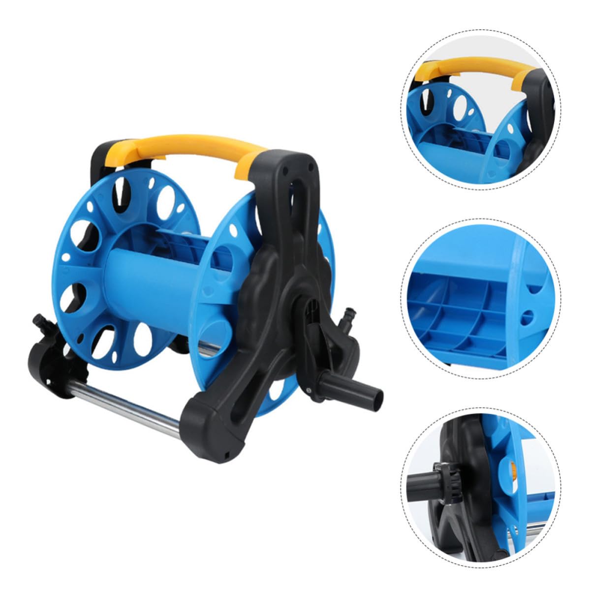 Avvolgitubo da Giardino in Pp Blu, per Patio e Garage