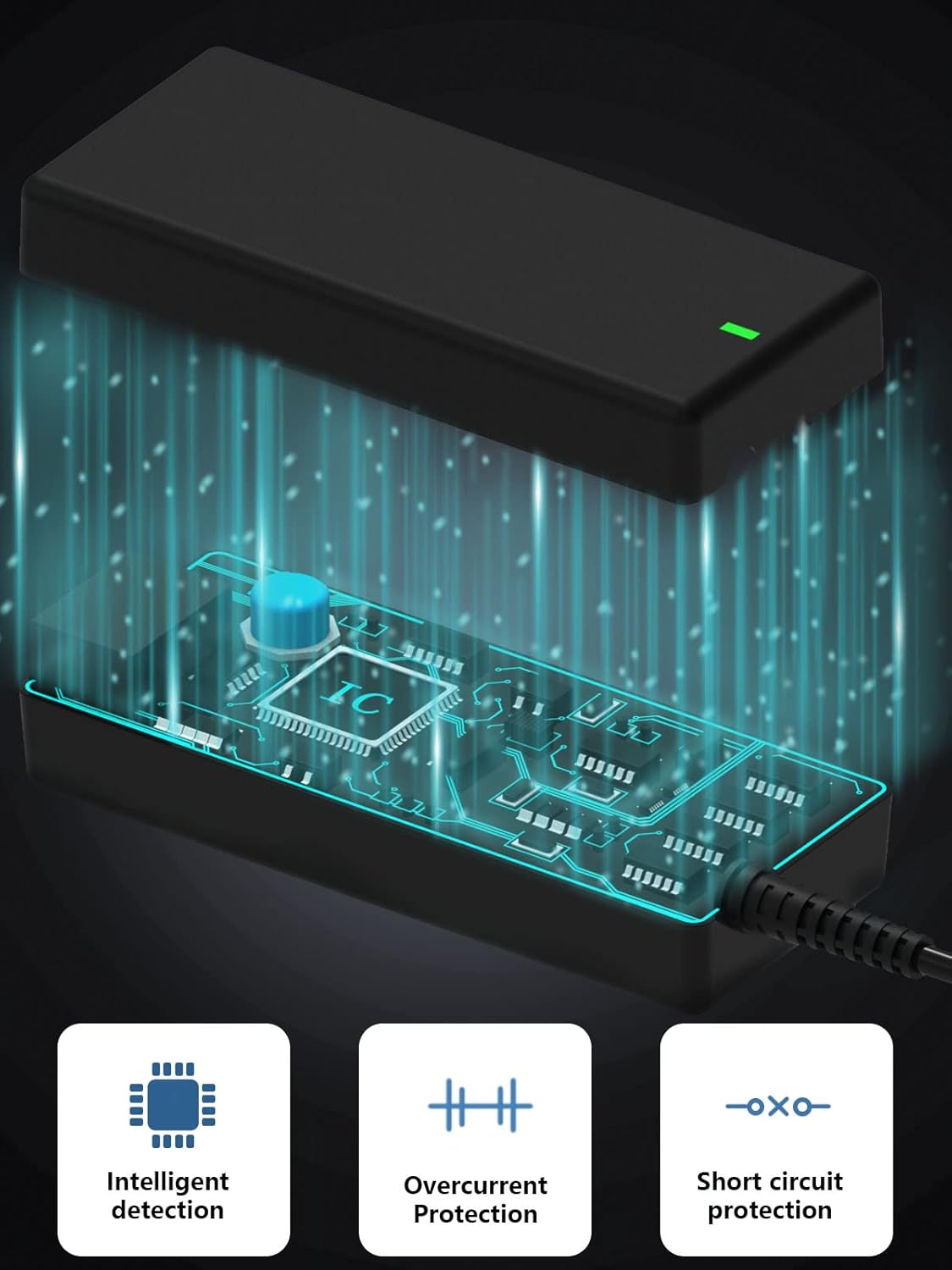 65W 45W Laptop Charger Compatible with Acer Aspire 3 5 A315 A317 A515-55 A515-56 A515-46 A515-54 A517-52 Swift Spin 1 3 5 SF113-31 SF114-32 Chromebook 11 R11 13 14 15 CB3 C720 Power Adapter - Image 4