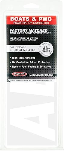 Vista 62 de Kit de números para registro de fábrica Hardline Products en color azul y negro, Cromo/Negro