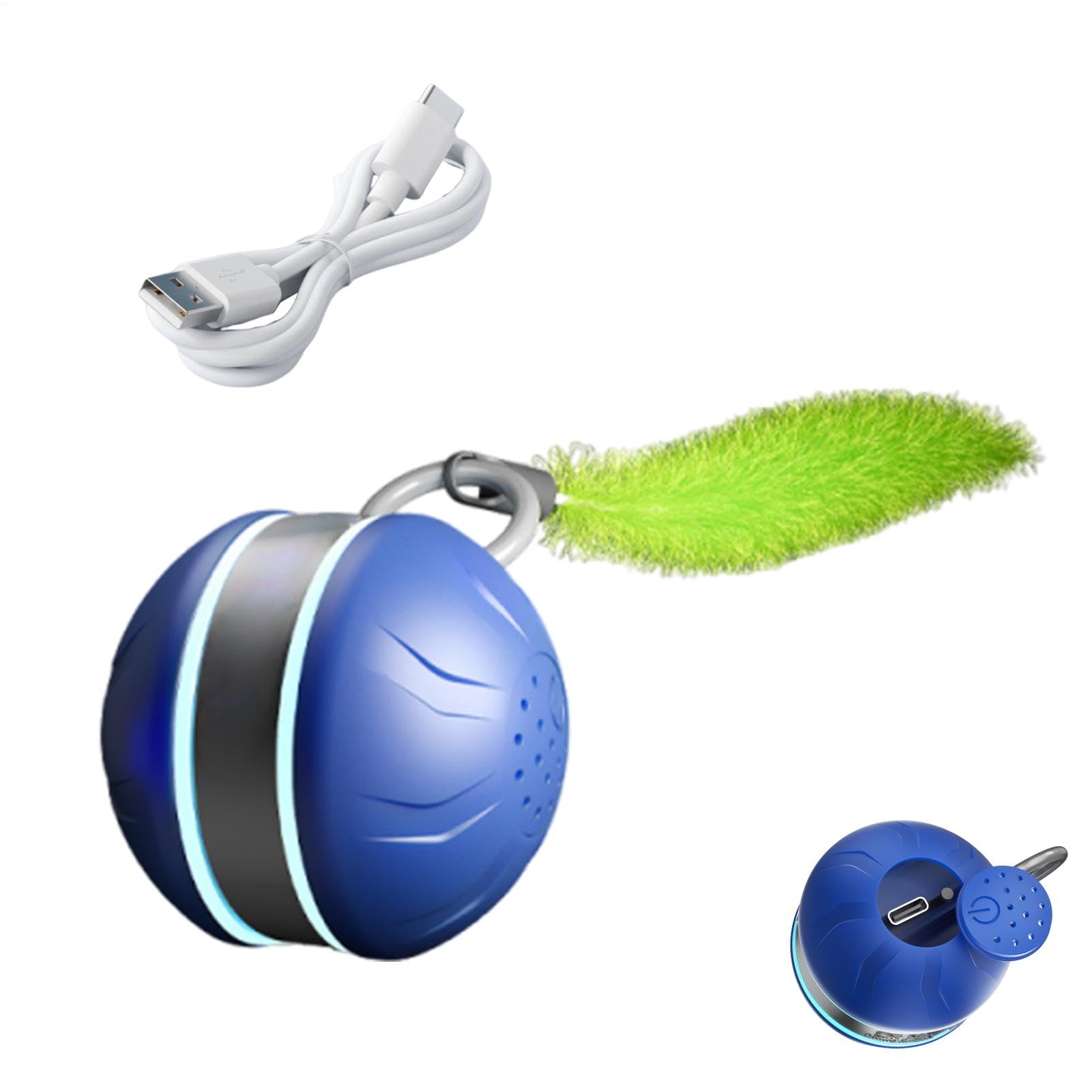 Jouet chat interactif rechargeable contre l'ennui des chats d'appartement