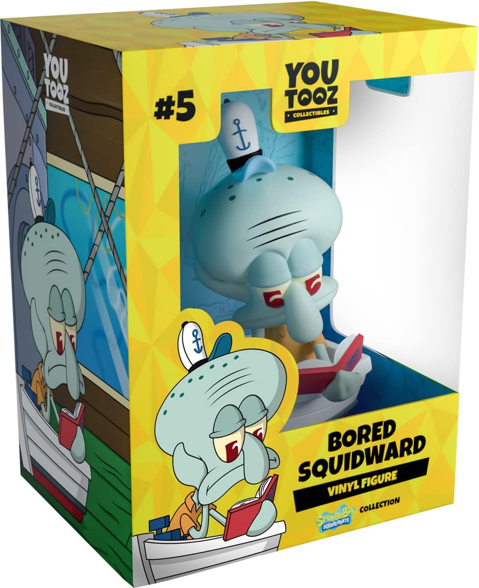 Youtooz Spongebob Squarepants Bored Squidward 4.4" Vinyl Collectible Toy Figure