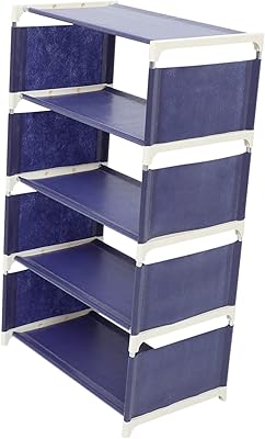 Amazon|ledmomo シューズラック 5段 靴棚 靴収納 玄関収納 省スペース