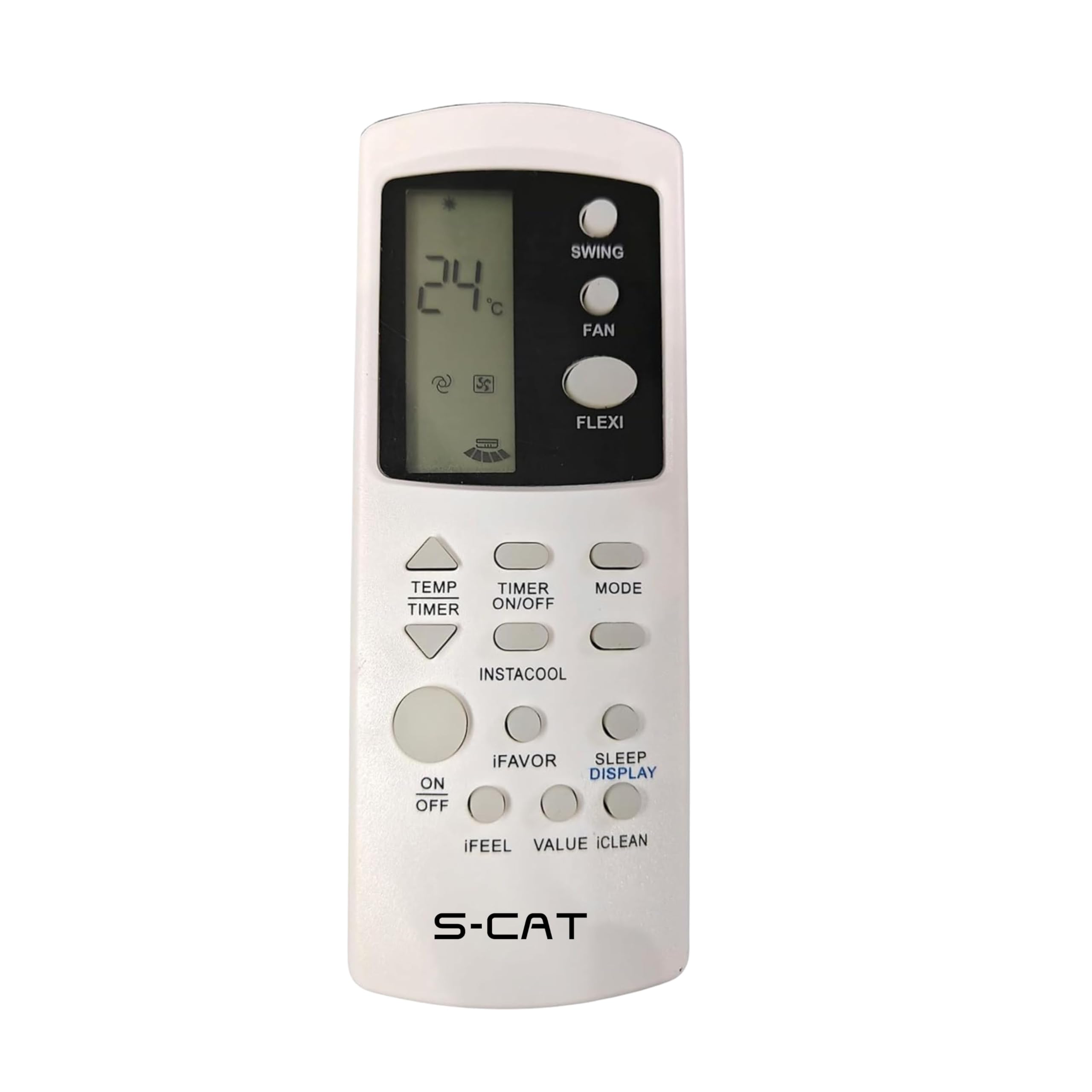 S-CAT Compatible with BPL/Whirlpool AC Remote Control Model 297 (No Backlight) Suitable for 1 1.5 2 Ton Split/Window AC (Match Old Remote Exactly, Contact Helpline for Order)-image-31