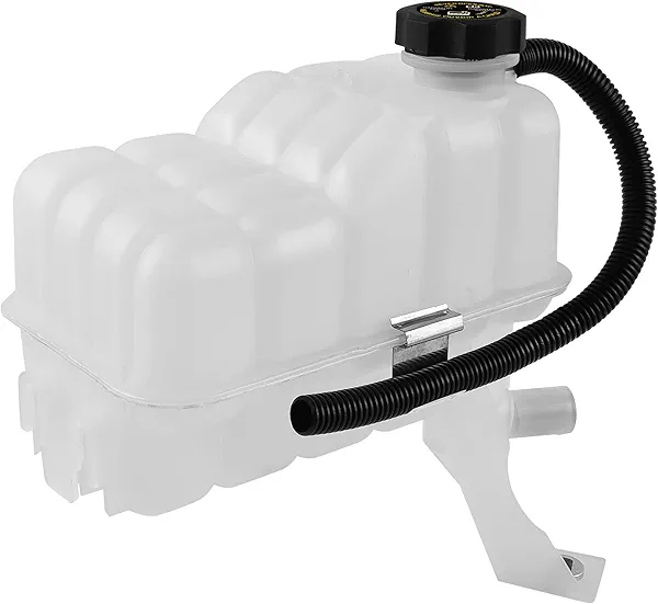 EVIL ENERGY Engine Coolant Reservoir Overflow Tank, 15808716, 15778387, Compatible with Chevrolet Avalanche 2500 GMC Sierra 1500 Hummer H2