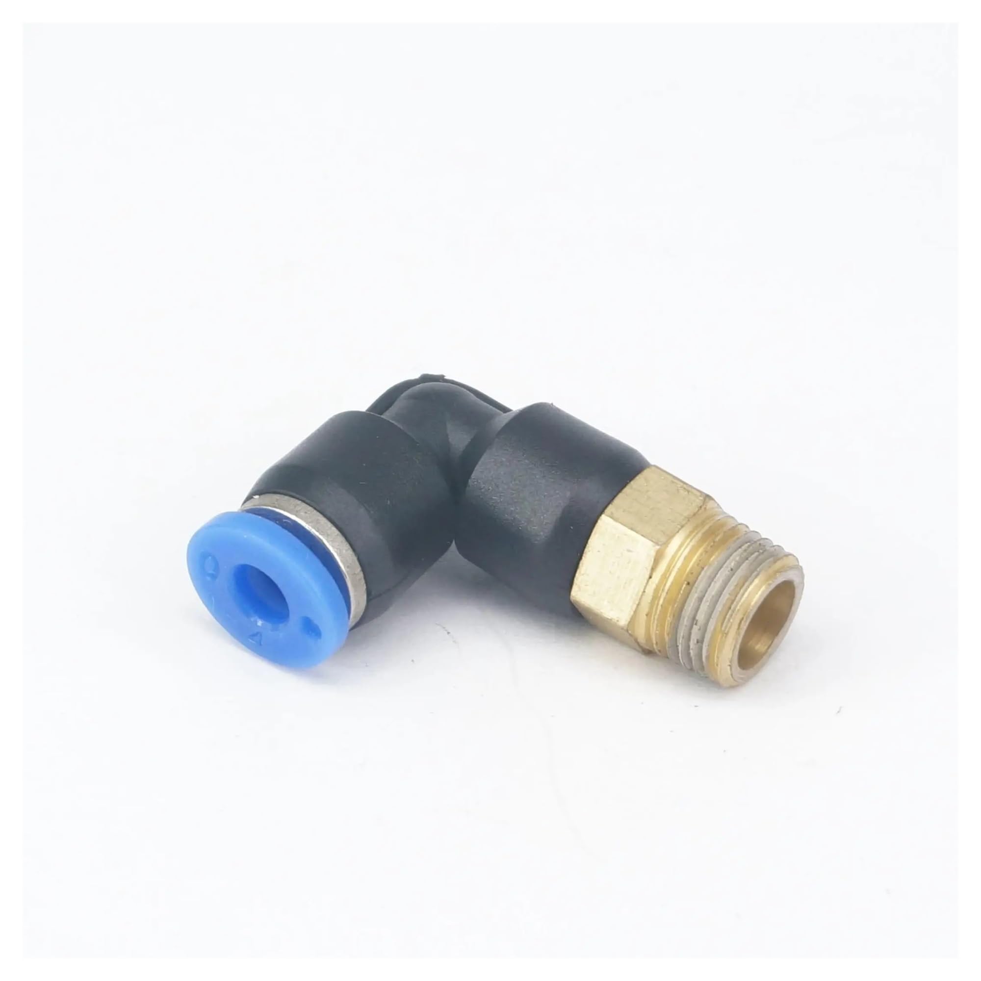 VXAXPOHZA 5pc 1/8" Male x Tube O/D 4mm Elbow Push In Connector Pneumatic Fitting VXAXPOHZA