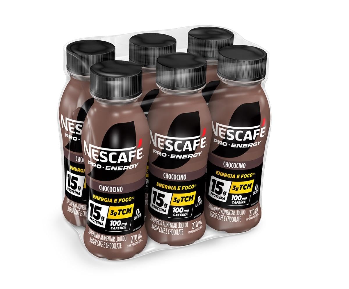 Suplemento Alimentar UHT Nescafé Pro-Energy Chococino 15g proteína