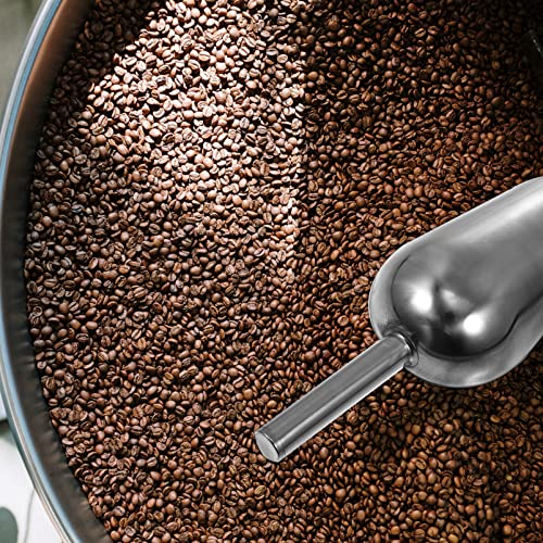 DOITOOL Lebensmittelschaufel Getreideschaufel Eiswürfelschaufel Edelstahl Eiswürfel Futterschaufel 3 Stück 10 Zoll Küche Schaufel für Kaffee Süßigkeiten Mehl Popcorn Pommes Frites Snack Gewürze - Image 7