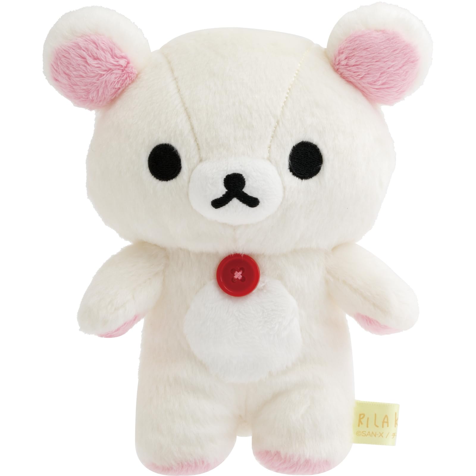 San-X Rilakkuma Standing Plush Toy MV29001 Smooth Texture 6.3in