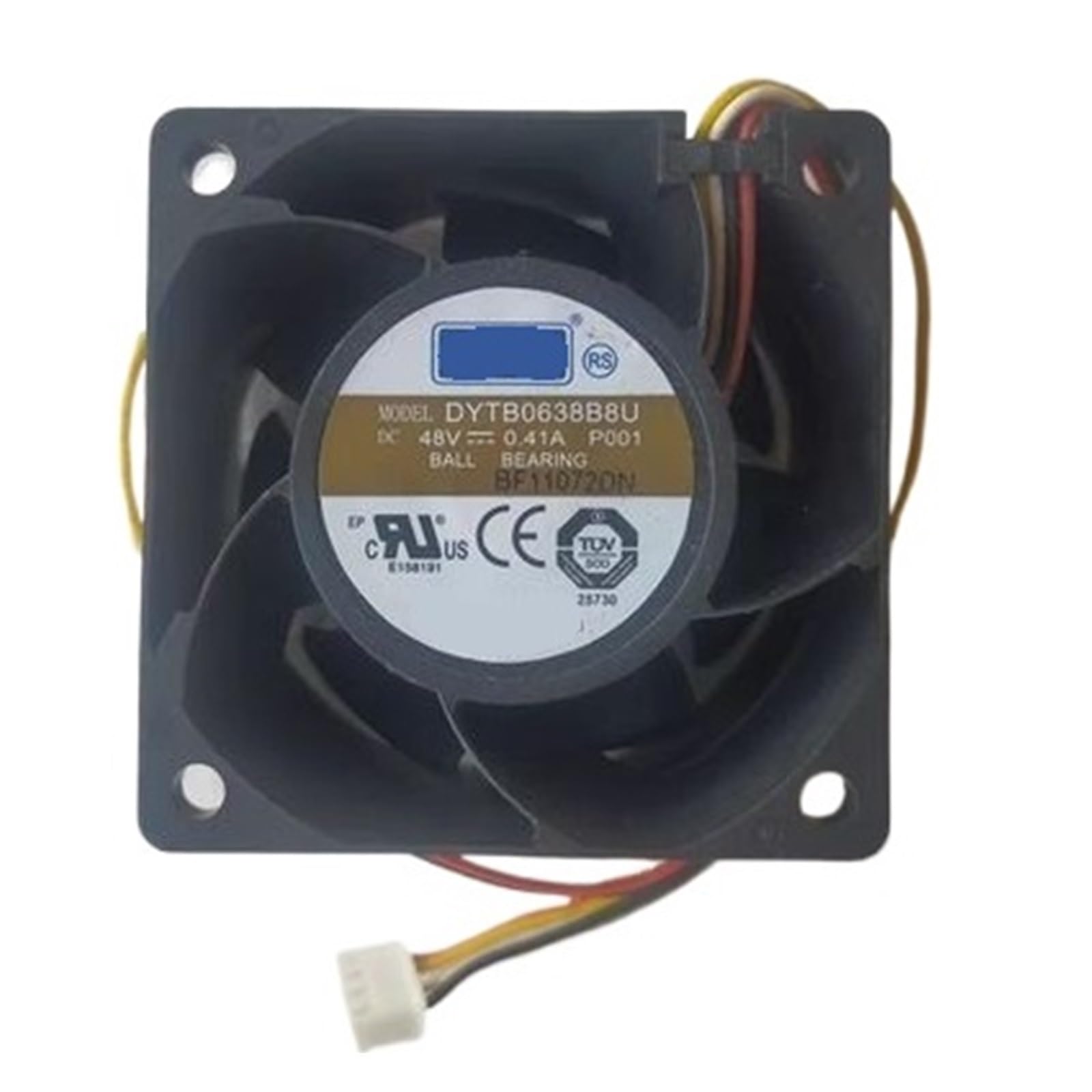 YMUGUEGH DYTB0638B8U-P001 6038 12V 0.41A Server Inverter Fan
