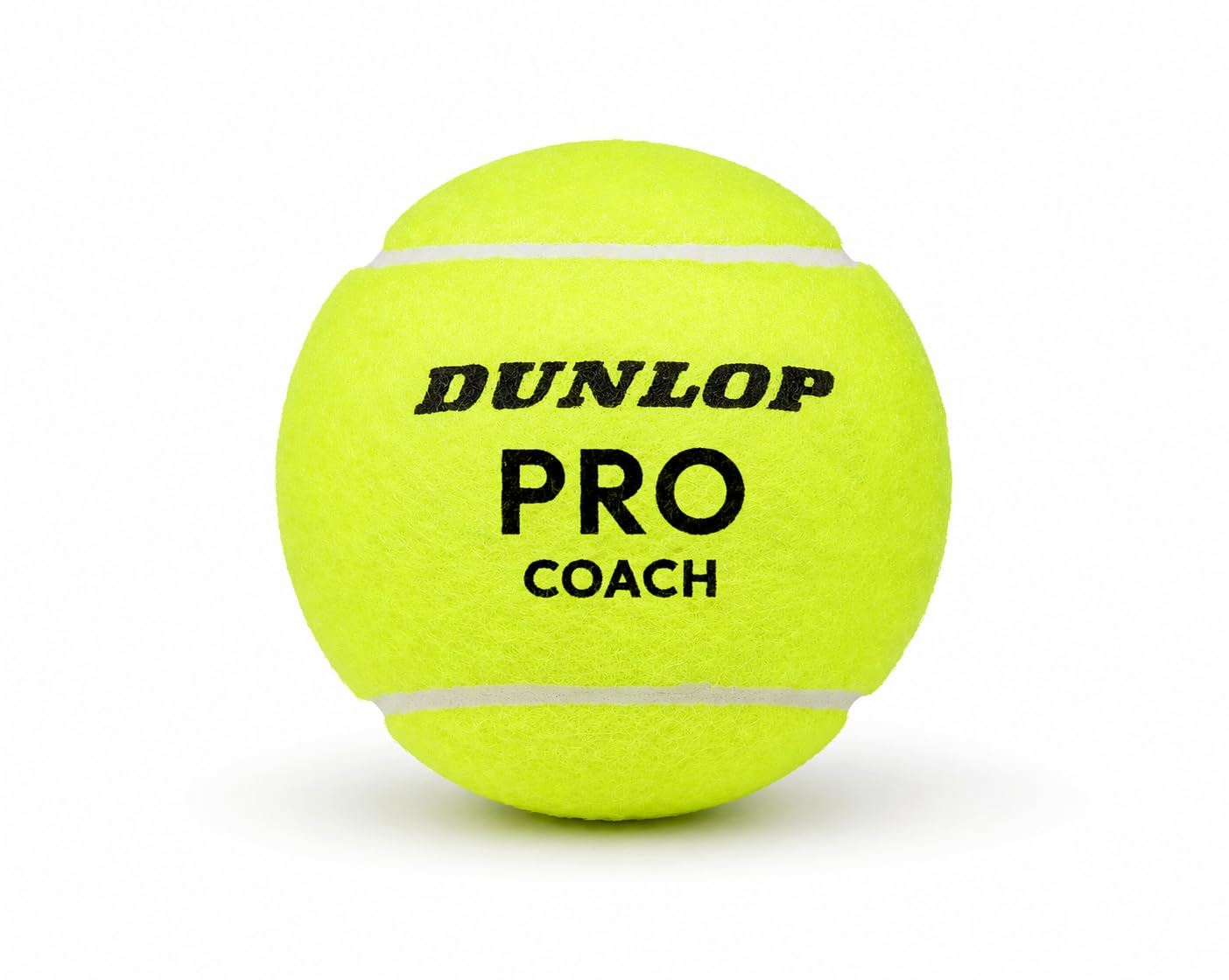 Dunlop Pro Coach Balle de Tennis - pour Les Séances d'Entraînement et d'Entraînement (4 Balles)