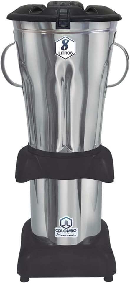 Liquidificador Industrial Inox 8 Litros Baixa Rotação 800W (110, Volts)