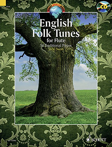 ENGLISH FOLK TUNES FOR FLUTE +CD (English, German and French Edition)      Sheet music – January 1, 2016