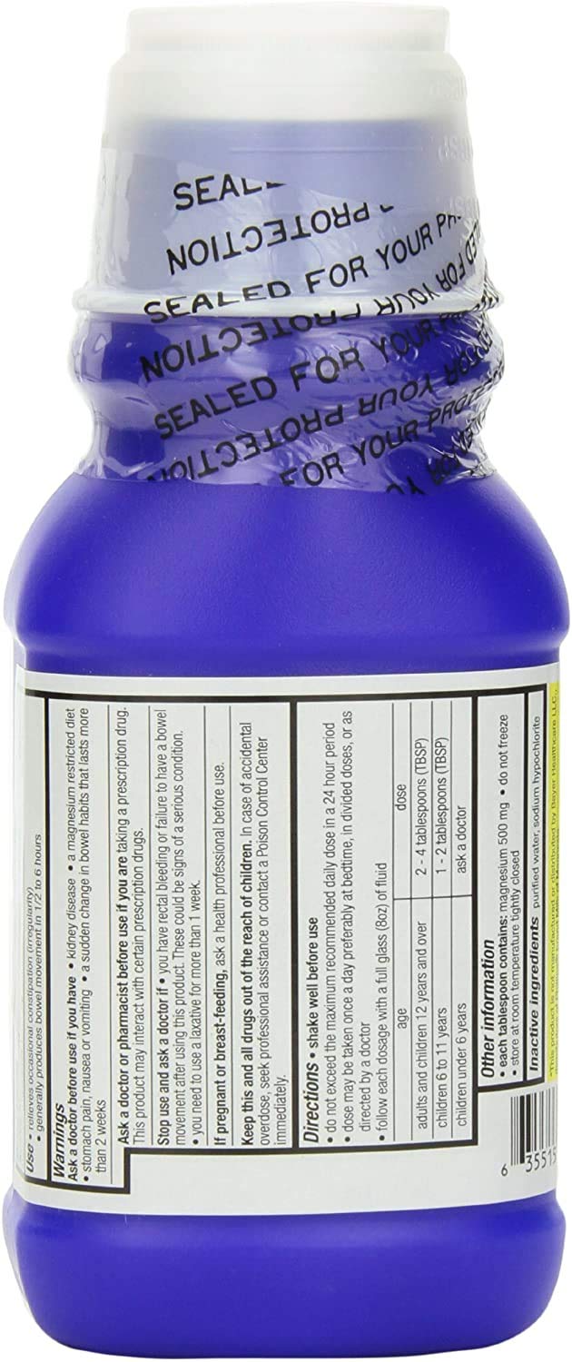 Quality Choice MILK OF MAGNESIA REG 12OZ — Amazon image 2