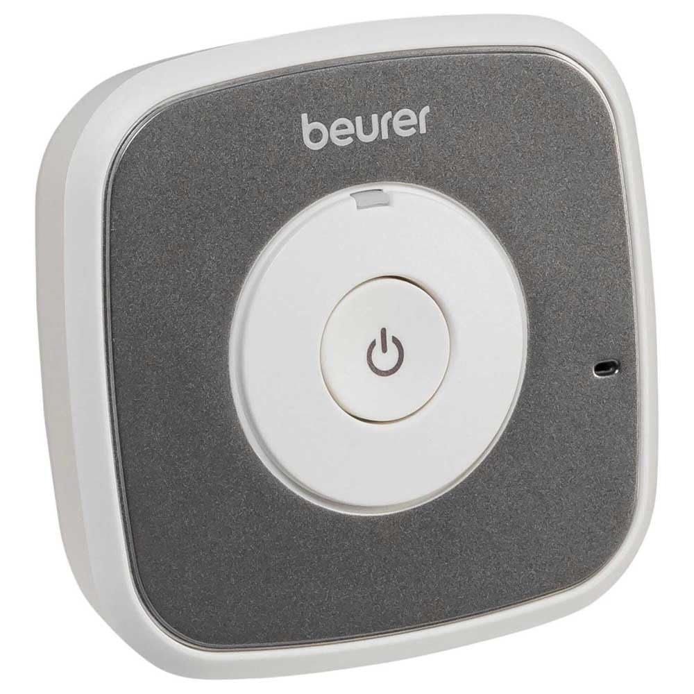 Beurer BY33 - Vigilabebés, Modo Eco+, Color Blanco y Gris